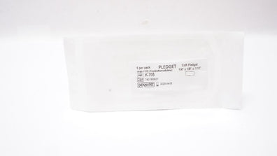 Teleflex K-705 Soft Pledget White PTFE 1/4 x 1/8 x 1/16inch - Pack of 6 (x)